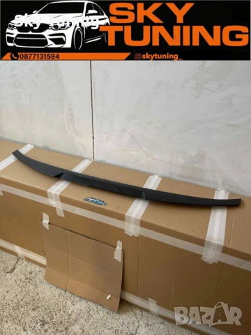 Bmw G30 Лип спойлер багажник тип М4 Бмв г30 добавка багажник lip bagaj, снимка 3 - Аксесоари и консумативи - 53192965