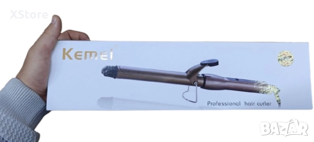 Стилна маша за коса с керамично покритие Kemei KM-9942, снимка 2 - Преси за коса - 52593554