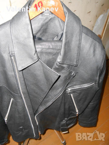 рокерски комплект.яке+панталон.черен.