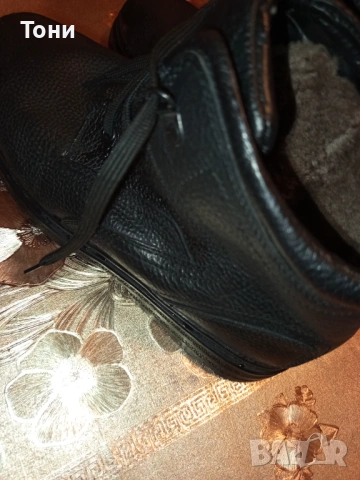 CLAUDIO CONTI Оригинал Нови Италиански Мъжки Боти Изцяло от Естествена Кожа 45, снимка 7 - Мъжки боти - 53624820
