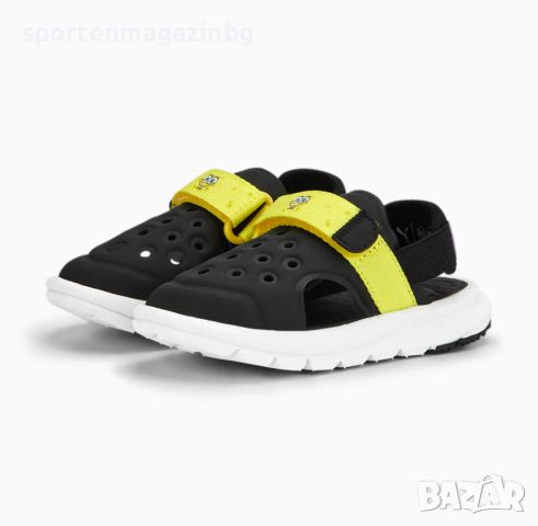 Детски сандали Puma Evolve Sandal SPONGEBOB ACInf, снимка 4 - Детски сандали и чехли - 46599114