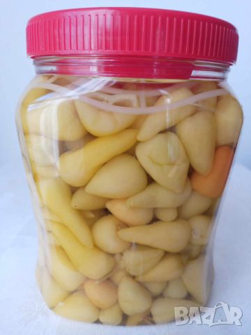 Люти жълти чушлета Pinar 1600 гр. в пластмасов буркан, снимка 2 - Други - 44988047