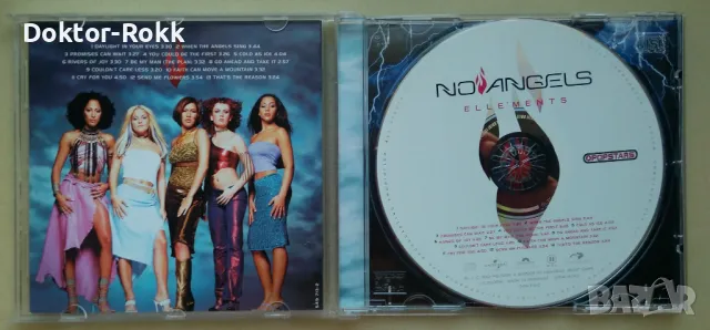 No Angels – Elle'Ments – CD, 2001 , снимка 2 - CD дискове - 49639677