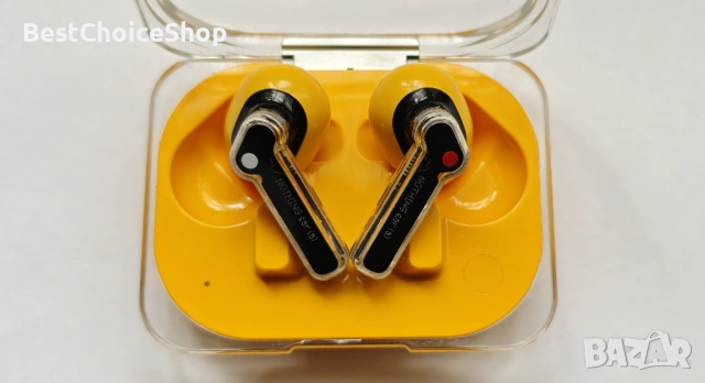 Безжични слушалки Nothing - Ear A, TWS, ANC, жълти, снимка 5 - Слушалки, hands-free - 53750116