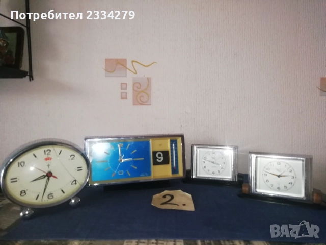 Стари туристически и домашни будилници, часовници, снимка 6 - Антикварни и старинни предмети - 52031853