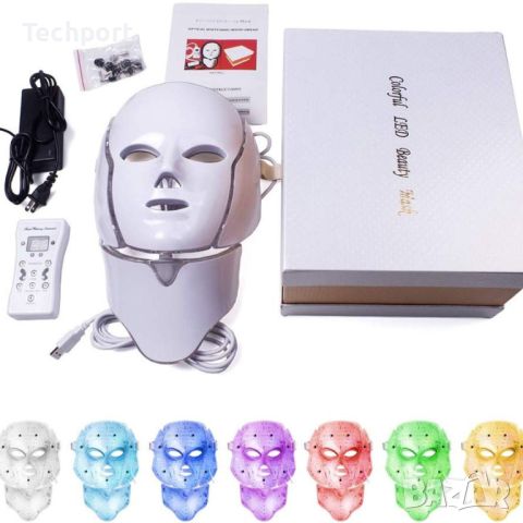LED Маска за лице - фотон терапия