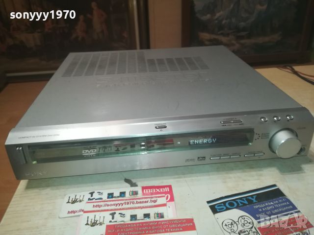 SONY HCD-S500 DVD RECEIVER ВНОС GERMANY LNWC2207241140, снимка 3 - Ресийвъри, усилватели, смесителни пултове - 46656752