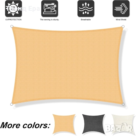 Дишаща тента 3х4 метра, снимка 3 - Градински мебели, декорация  - 51716400