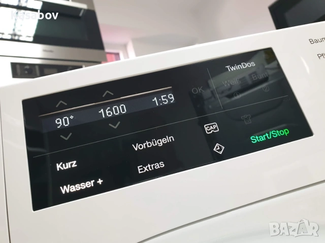 Miele Wi-Fi TwinDos Пералня Миеле 12м Гаранция, снимка 2 - Перални - 54002996
