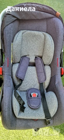 CHIPOLINO Electra Комбинирана бебешка количка 3в1 – кош, столче и седалка , снимка 10 - Детски колички - 51174376