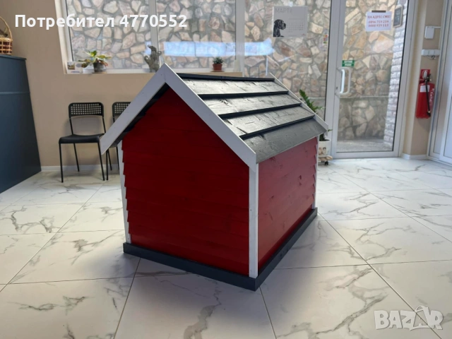 Кучешка колиба / кучешка къща, снимка 2 - За кучета - 53895924