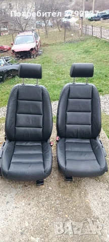 Продавам кожен салон за Audi A4 B6 с подгрев 