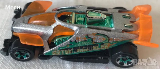 Колекционерска Количка Hot Wheels Buzz Off 2004 – Mattel Gator Wrangler – Колекционерски Модел, снимка 4 - Колекции - 46987106