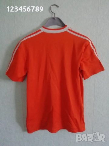 Холандия 1985 1986 1987 Adidas Vintage оригинална тениска футболна фланелка Нидерландия Holland , снимка 2 - Тениски - 52711378