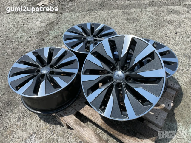 18 джанти 5х112 Audi A6 S6 4K C8 8J et39 Оригинал, снимка 10 - Гуми и джанти - 50854277