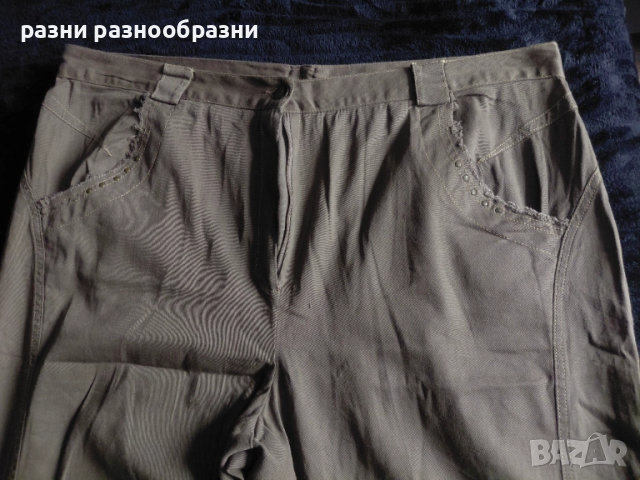 Дамски панталон в голям размер #4, снимка 3 - Панталони - 51959111