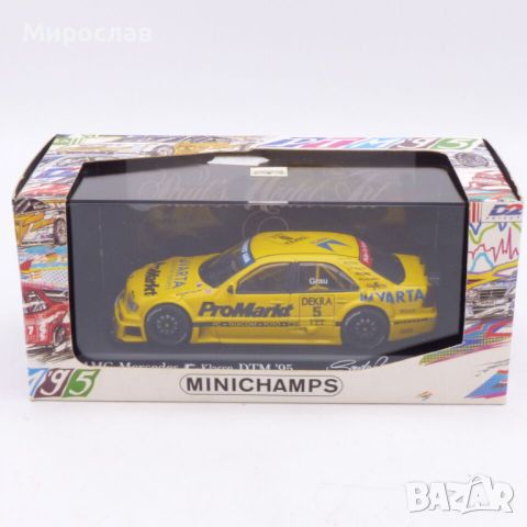 1:43 Minichamps MERCEDES BENZ C-Klasse КОЛИЧКА ИГРАЧКА МОДЕЛ, снимка 3 - Колекции - 45657606