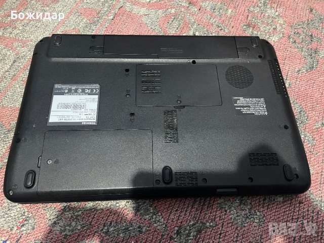 Лаптоп Toshiba Satelite c650 Intel Core i3/4GB RAM/500 GB HDD, снимка 2 - Лаптопи за дома - 44966410
