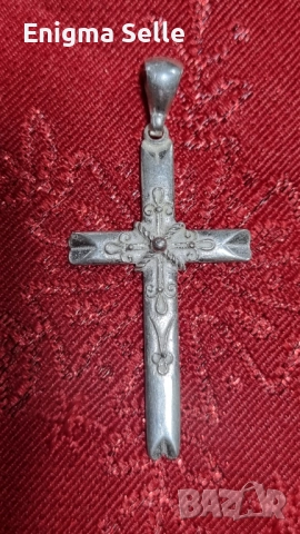 Сребърен кръст 925 