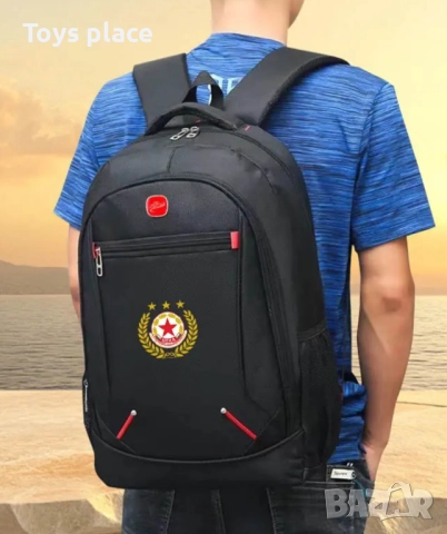 Раница ЦСКА, раница за училище/туризъм , снимка 4 - Раници - 51659430