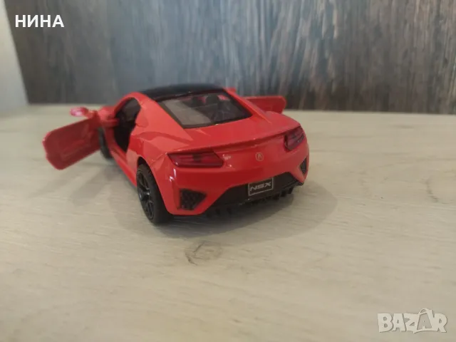 Метална количка Honda Acura NSX !!!, снимка 2 - Колекции - 47879745