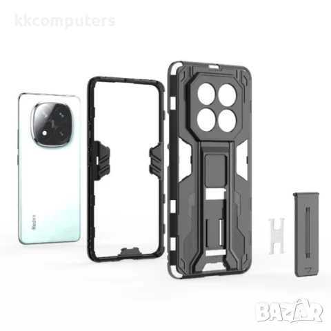 Xiaomi Redmi Note 14 Pro+ 5G Supersonic PC +TPU Удароустойчив Калъф и Протектор, снимка 6 - Калъфи, кейсове - 50906331
