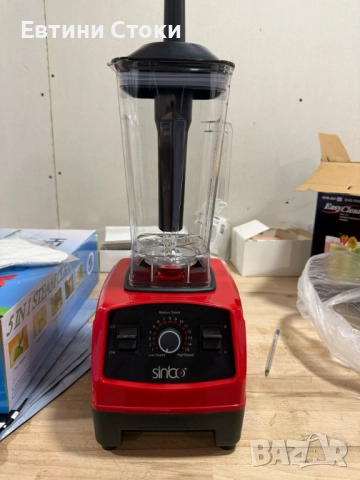 Професионален блендер Sinbo 4в1 2 литра вместимост и 2200W мощност, снимка 5 - Блендери - 52182847