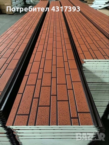 Полиуретанови сандвич панели за стена – 16 мм, снимка 5 - Облицовки - 53985560