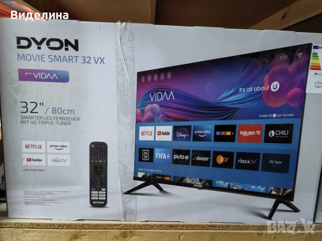 Смарт телевизор- Dyon Movie Smart 32 VX, снимка 3 - Телевизори - 51855886