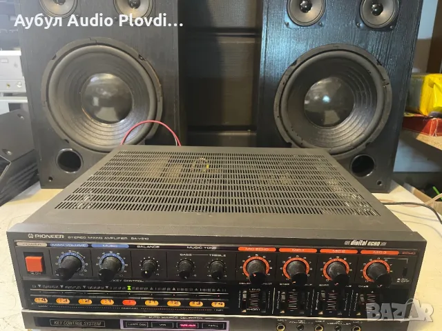 PIONEER Стерео миксиращ караоке усилвател SA-V210, снимка 3 - Ресийвъри, усилватели, смесителни пултове - 49697574