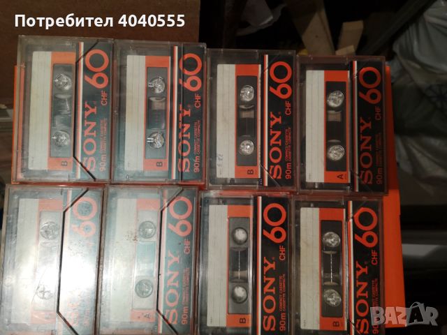 Аудио касети (аудиокасети) SONY CHF60, снимка 1 - Аудио касети - 45911792