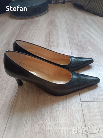 Дамски обувки от естествена кожа, снимка 2 - Дамски обувки на ток - 46412871