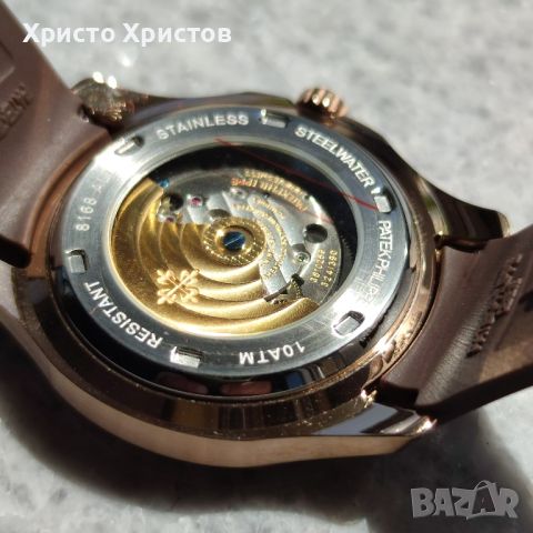 Мъжки луксозен часовник Patek Philippe 5167R
AQUANAUT
SELF-WINDING, снимка 8 - Мъжки - 46156043