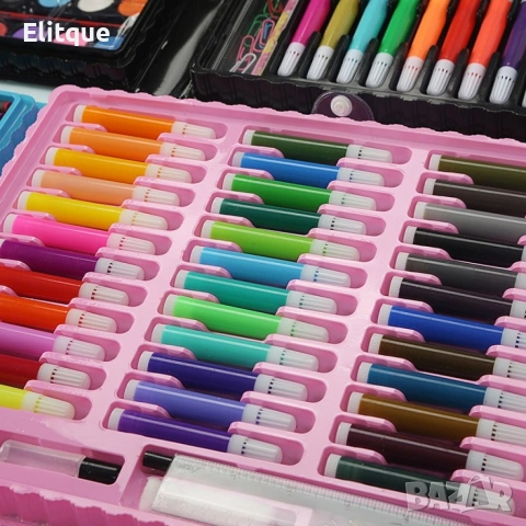 Комплект за рисуване – 150 части, снимка 18 - Рисуване и оцветяване - 53372788