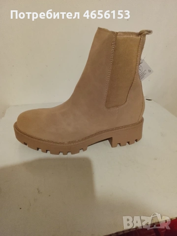 НОВИ с етикет ДАМСКИ МОДЕРНИ БОТИ - N 38 u 41, снимка 7 - Дамски боти - 53083140