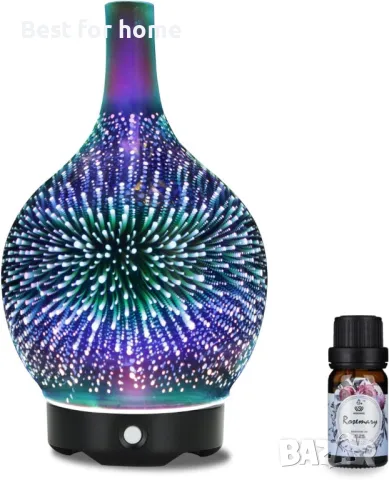 Ултразвуков дифузер за етерични масла, овлажнител  Widewise