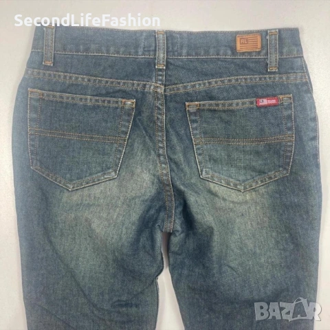 Дънки Polo Jeans Company Ralph Lauren сини  размер W28 L33, снимка 6 - Дънки - 53673786