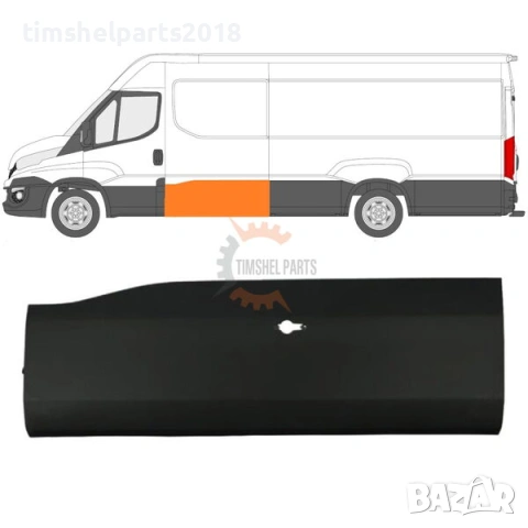 Защитна лайсна за Iveco Daily след 2014 год. - Шофьорска страна