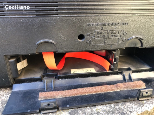 Радиокасетофон National Panasonic RQ554LDS, снимка 7 - Радиокасетофони, транзистори - 53653260