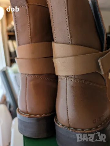 Нови дамски кожени ботуши G-STAR TOLEDO Maja BELT оригинал, снимка 4 - Дамски ботуши - 49869447