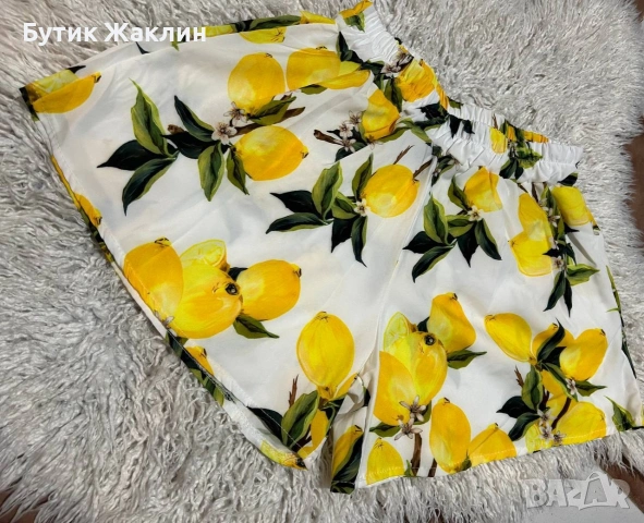 Дамски комплект с лимони , снимка 2 - Комплекти - 53436672