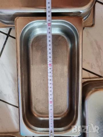 Гастронорми 5 броя 32/17/6 см. , снимка 3 - Хладилни витрини и фризери - 52167067