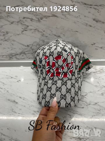 Gucci шапка реплика, снимка 3 - Шапки - 45715282