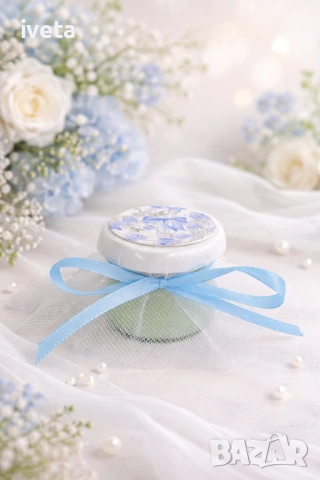 Подарък бурканче свещ