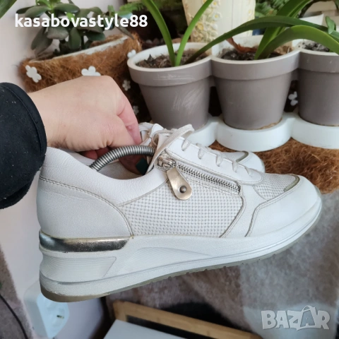 Маратонки Remonte Естествена кожа 39.5н., снимка 10 - Маратонки - 53650576