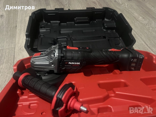 Акумулаторен ъглошлайф Parkside PWSAP D4.Чисто нов!, снимка 2 - Ъглошлайфи - 52949491