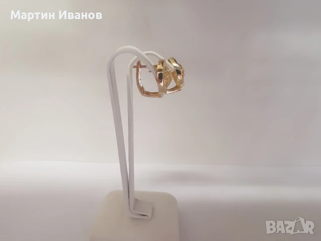 Златни обеци 07, снимка 3 - Обеци - 51284281