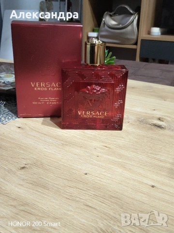 Versace Eros Flame 100 мл – Мъжки, разопакован, снимка 2 - Мъжки парфюми - 53720368