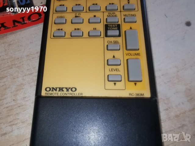 ONKYO RC-383M LEARN REMOTE CONTROL-ВНОС SWISS 1412251630, снимка 15 - Ресийвъри, усилватели, смесителни пултове - 52791628