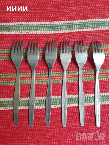 Прибори вилици Сърп и Чук , снимка 2 - Прибори за хранене, готвене и сервиране - 52361875
